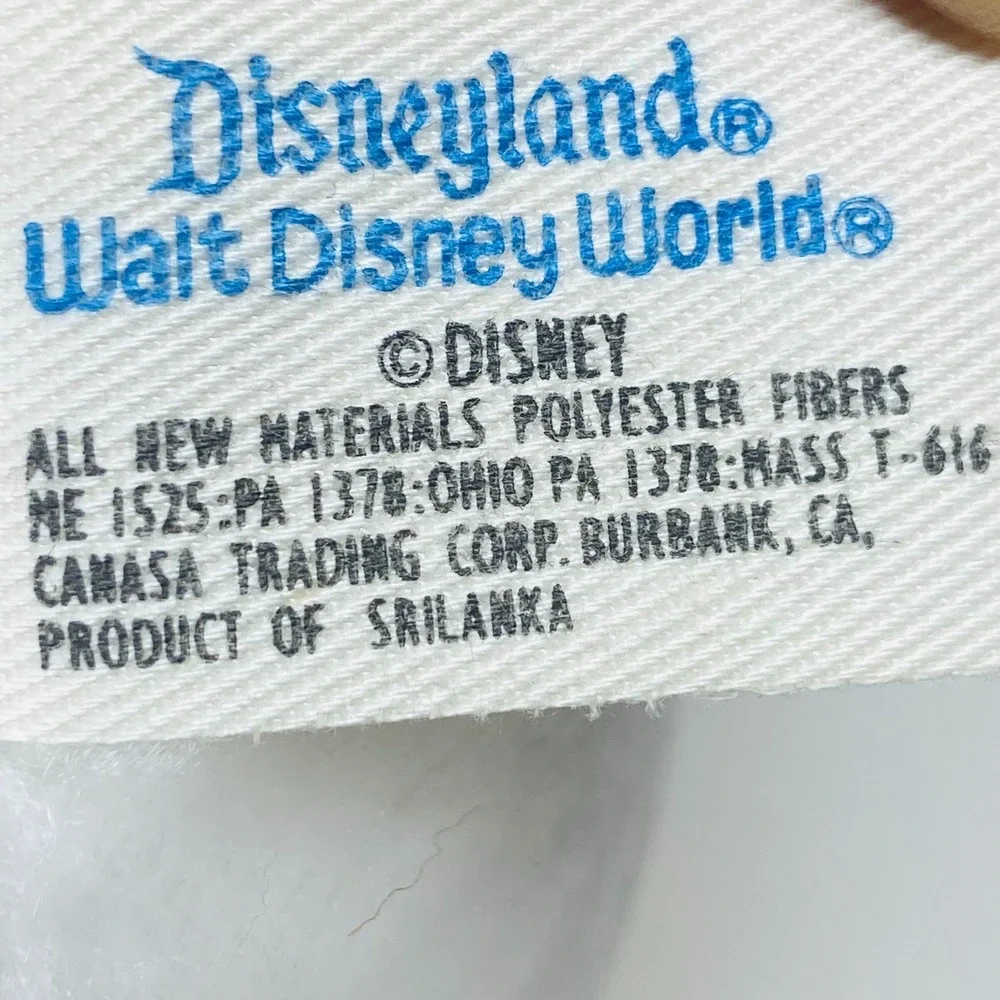 Vintage‎ Disneyland Walt Disney World Donald Duck Plush Stuffed 11
